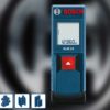 The Bosch GLM 15 Professional measuring laser is a highly accurate and easy-to-use measuring too patented pocket-size designed laser measure