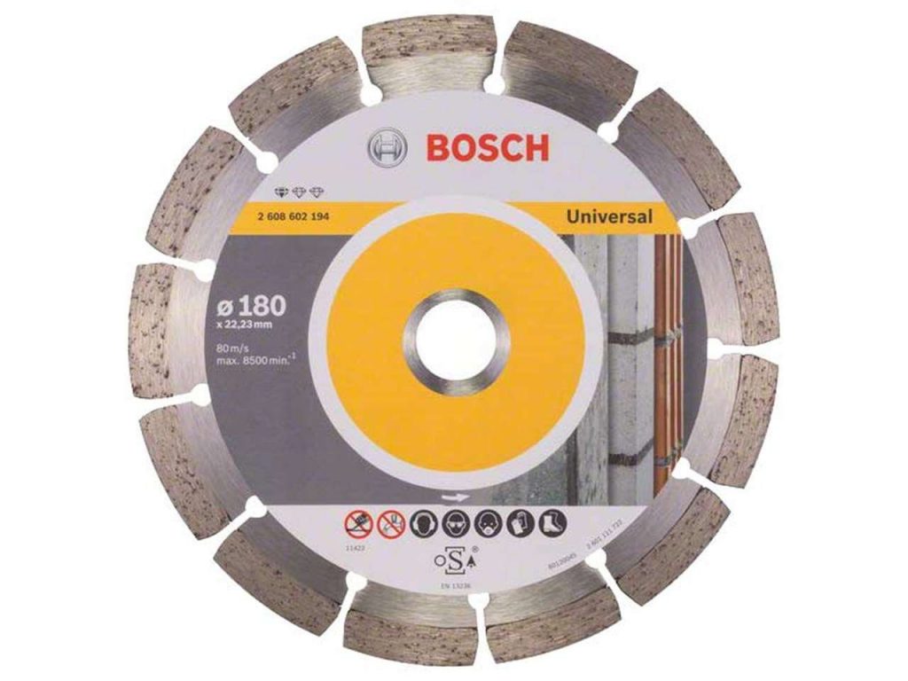 Bosch Professional Diamond Cutting Blade Standard Universal 180mm