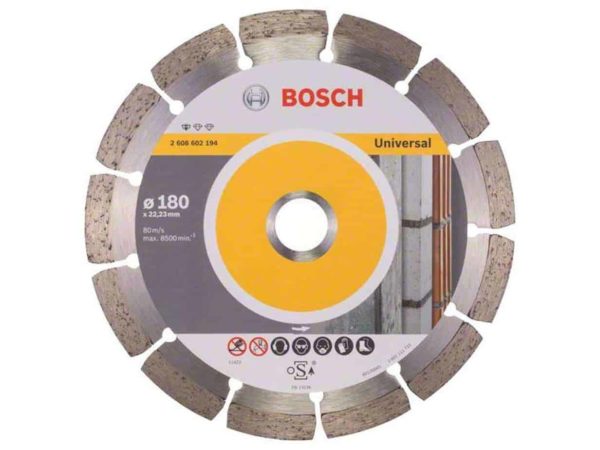 Bosch Professional Diamond Cutting Blade Standard Universal 180mm