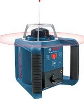 This GRL 300 HV Laser is easy to operate thanks to one button per function, and self-explanatory display.