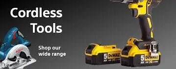 Cordless tools