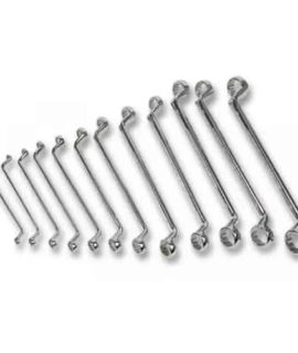 12 Pieces Double Ended Ring Off Spanner Set.