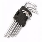 Allen Key Wrench Spanners - 9 Piece Set.