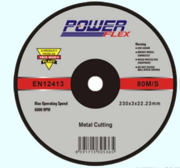 Powerflex Grinding disc 9 inch 225mm
