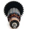 Armature replacement part for Powerflex plus 9 inch angle grinder Back View; Armature replacement part for Powerflex plus 9 inch angle grinder Back View