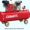 Powerflex Air compressor Gasoline driven 5.5HP 100 liters Tank