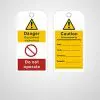 Safety Warning Tag