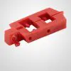 Snap on circuit breaker lockout