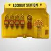 4-Lock Padlock Station