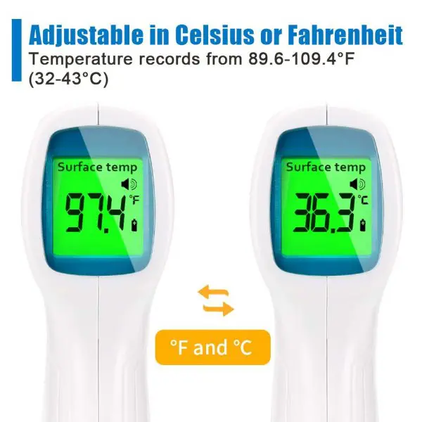 Non Contact Infared Digital Thermometer - Image 2