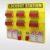 36-lock Padlock Lockout Station