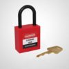 25mm*Dia 4 Plastic Shackle Safety Padlock