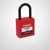 Mini 25mm*Dia. 4 Plastic Shackle Safety Padlock