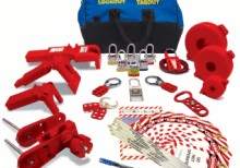 Lockout tagout kits(Loto kit) (Masterlock and abus quality and standard) in Nigeria Combination bag