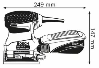 Bosch GSS 140 Professional orbital sander Jashsupplies