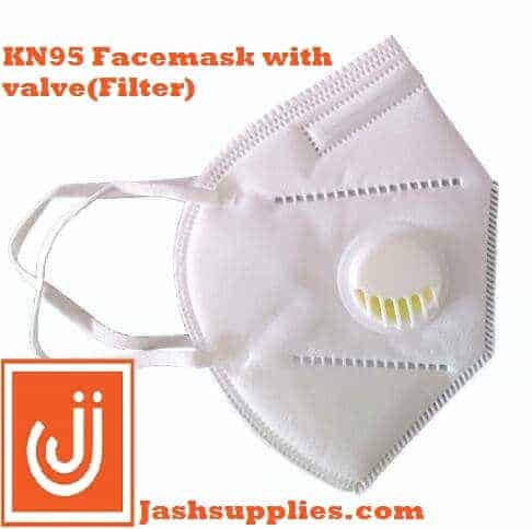 KN95 Facemask With Valve (Filter) jashsupplies.com