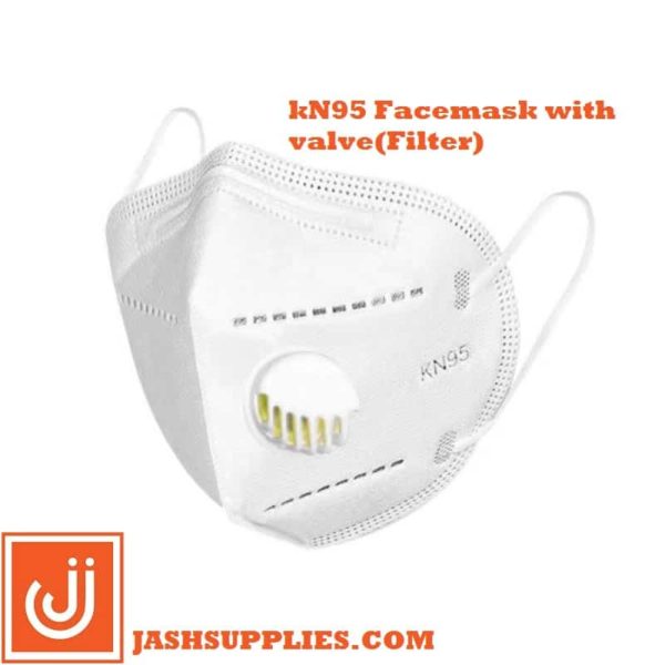 KN95 Facemask With Valve (Filter) jashsupplies.com nigeria